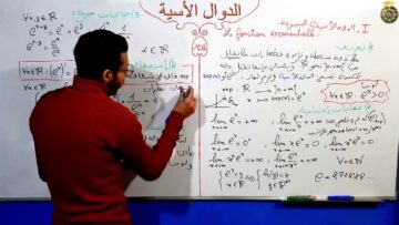 الدوال الأسية الجزء 3 الدالة الأسية النبيرية La fonction exponentielle népérien