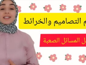 سلم التصاميم والخرائط+ المسائل