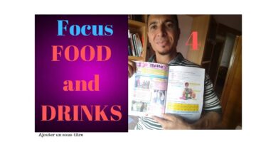 دروس التاسعة (الثالثة اعدادي) انجليزية: الدرس 4 :  Food and Drinks