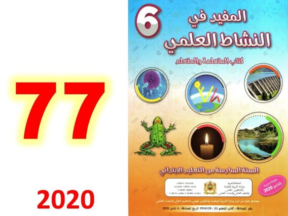 المفيد في النشاط العلمي ص 77 تقويم ودعم الوحدة 5