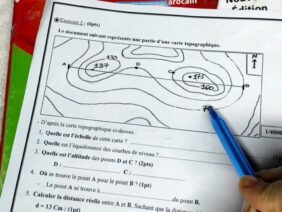 Contrôle N°1 S2 أولى إعدادي